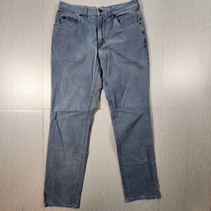 Reyn Spooner Pants Men's Size 30 Chino Flat Front Gray/Blue Casual Hawaii